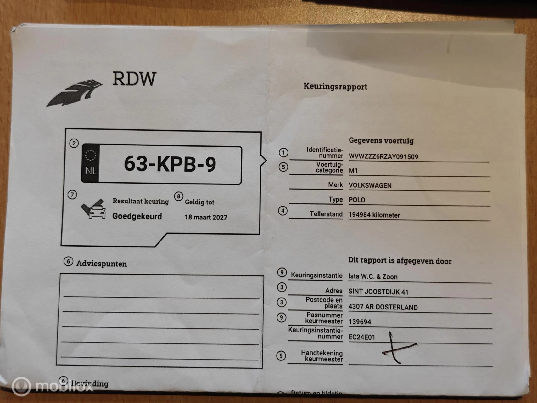 Hoofdafbeelding Volkswagen Polo