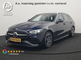 Mercedes-Benz C-Klasse Estate 300 e AMG Line Plug In Hybrid 313pk Dealer O.H. PHEV | Adaptive Cruise | Head Up | Camera | Digital LED | Bi Color Lederen Sportstoelen Verwarmd | Apple Carplay | Sfeerverlichting | Virtual | Navigatie | DAB |