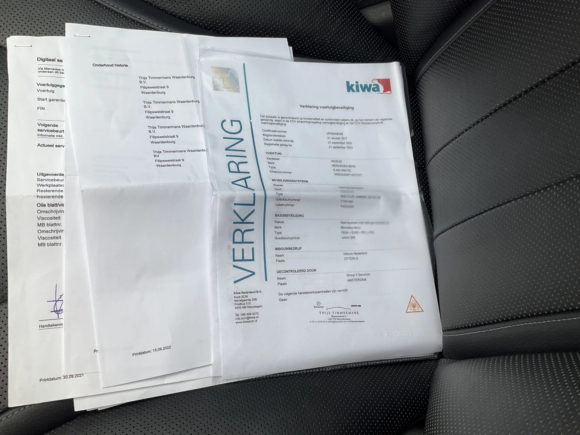 Hoofdafbeelding Mercedes-Benz S-Klasse