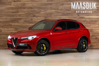 Hoofdafbeelding Alfa Romeo Stelvio Alfa Romeo Stelvio 2.9 V6 AWD Quadrifoglio|Carbon|Squadra|H&K|