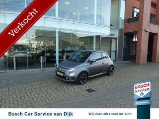 Fiat 500 1.0 Hybrid Sport Panoramadak / Mat grijs / 1e eig.