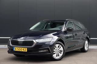 Skoda Octavia Combi 1.0 e-TSI DSG Automaat Business Edition Virtual Trekhaak Clima Cruise Navi LED CarPlay NL-Auto NAP!