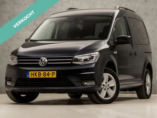 Volkswagen Caddy 1.4 TSI Sportline Automaat (5 PERSOONS, NAVIGATIE, CLIMATE, STOELVERWARMING, ADAPTIVE CRUISE, LED KOPLAMPEN, LM VELGEN, PARKEERSENSOREN, NIEUWE APK, NIEUWSTAAT)