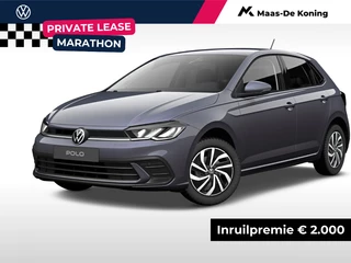 Volkswagen Polo Life Edition 1.0 TSI 95 pk 5 versn. Hand · Achteruitrijcamera · regensensor ·