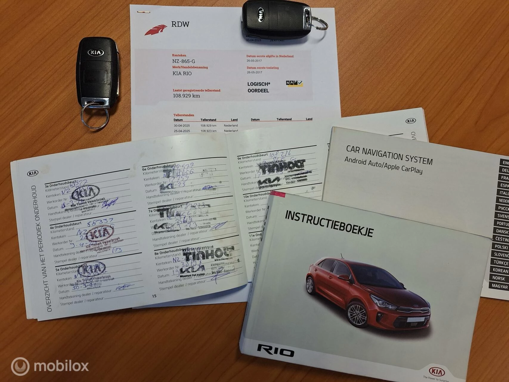 Hoofdafbeelding Kia Rio