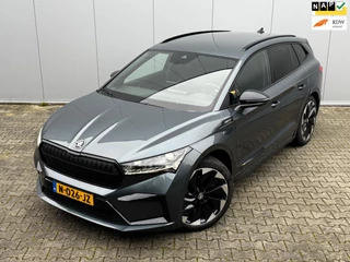 Skoda Enyaq iV SPORTLINE 91,4% SOH SFEERVERLICHTING TREKHAAK ADAPTIVE CRUISE NAP