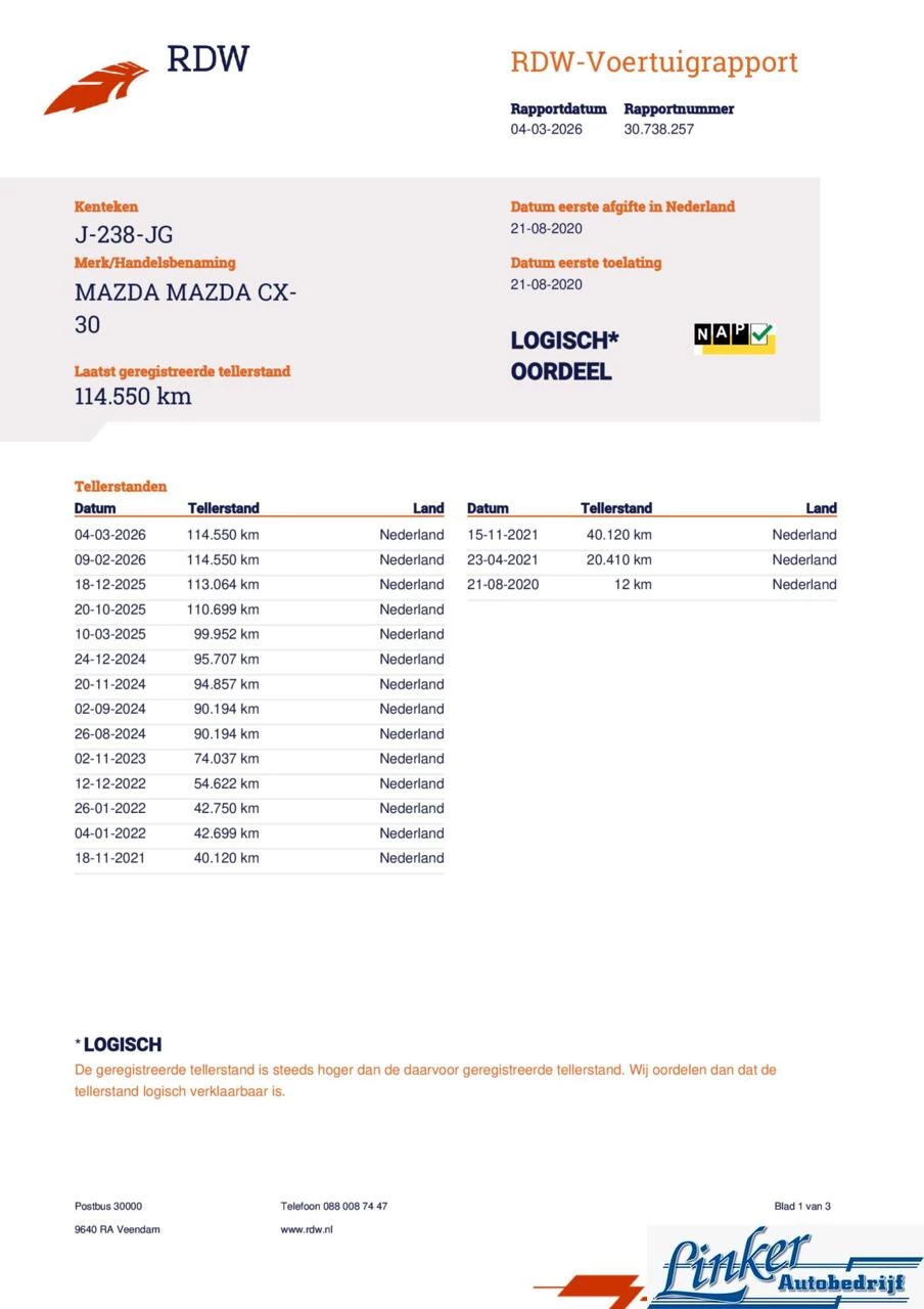 Hoofdafbeelding Mazda CX-30