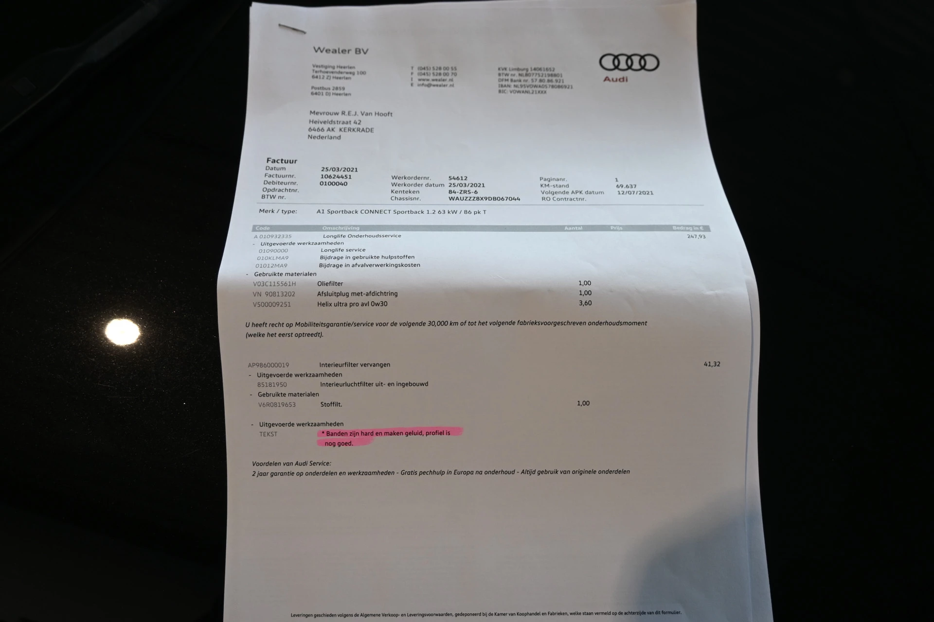 Hoofdafbeelding Audi A1 Sportback