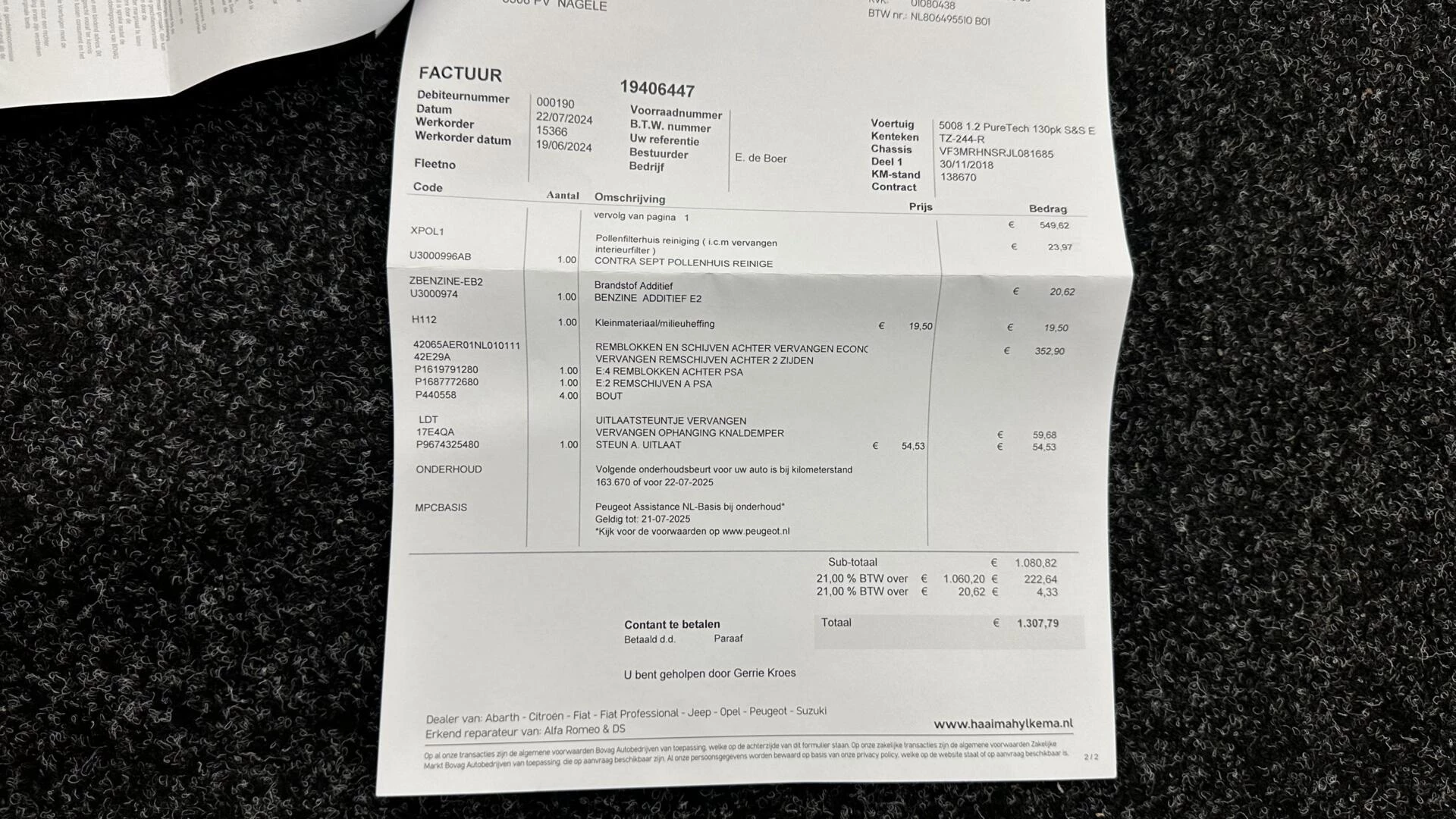 Hoofdafbeelding Peugeot 5008