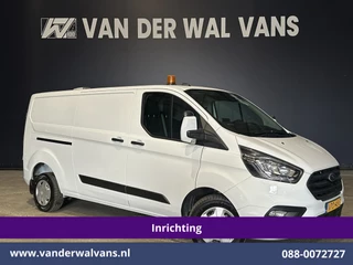 Ford Transit Custom 2.0 TDCI 130pk Inrichting L2H1 Euro6 Airco | Camera | Apple Carplay | 2800kg Trekhaak | Cruisecontrol Android Auto, Stoelverwarming, Verwarmde voorruit, Parkeersensoren, Bijrijdersbank