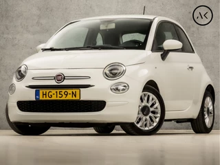 Fiat 500 0.9 TwinAir Turbo Popstar Automaat (SCHERM, LOGISCH NAP, LM VELGEN, SPORTSTOELEN, BLUETOOTH, STUURWIEL MULTIFUNCTIONEEL, NIEUWSTAAT)