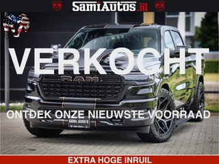 Dodge Ram 1500 Limited SPORT H.O 540HP 706Nm | Massage + Full Option | De Meest Luxe en Volle Pick-Up in zijn Klasse | Comfortabele Dubbele Cabine met Royale 5 Zitplaatsen | BPM vrij | Nu Leverbaar uit Voorraad | Voorraad Nr 2331