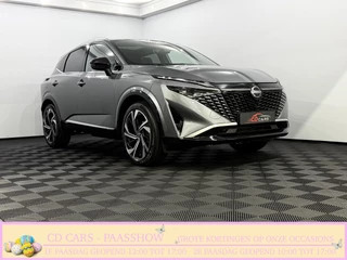 Nissan QASHQAI 1.3 MHEV Xtronic Tekna Plus Panoramadak, 360 Camera, 20 inch velgen, Bose geluidsysteem, Memory stoelen, Head-up display, Navi, Keyless start, Elektrische achterklep, 3 jaar garantie