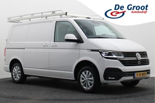 Volkswagen Transporter 2.0 TDI DSG L1H1 Leer, Airco, Apple Carplay, Camera, Cruise, Imperiaal, PDC, Trekhaak, 16''