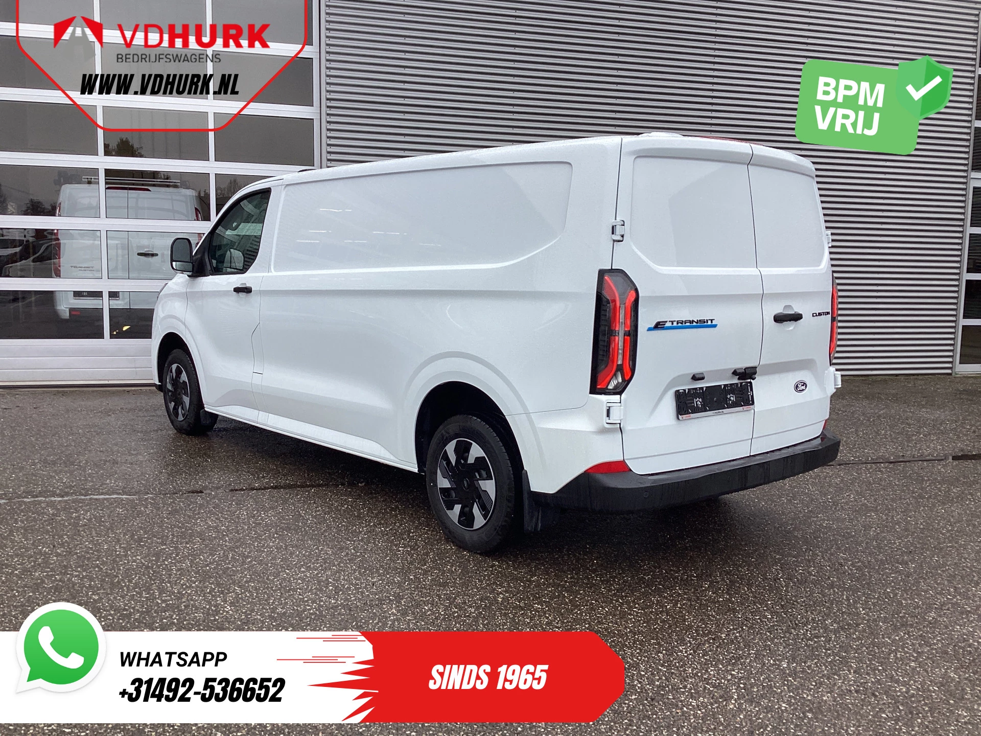 Hoofdafbeelding Ford E-Transit Custom