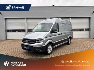 Volkswagen Crafter Bestelwagen 35 2.0 TDI 177pk Automaat L3H3 Exclusive | 2x Schuifdeur | Geveerde Stoel | Climatronic | Navi | Stoelverwarming | Trekhaak | *Actie prijs excl. kosten rijklaar maken*