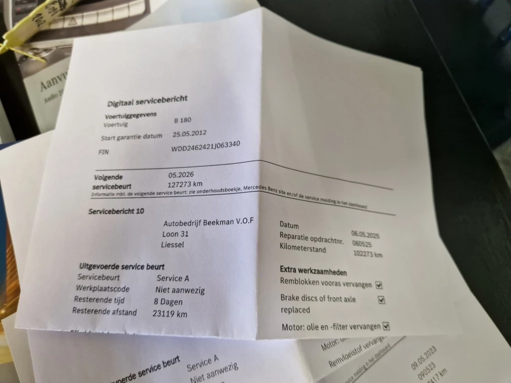 Hoofdafbeelding Mercedes-Benz B-Klasse