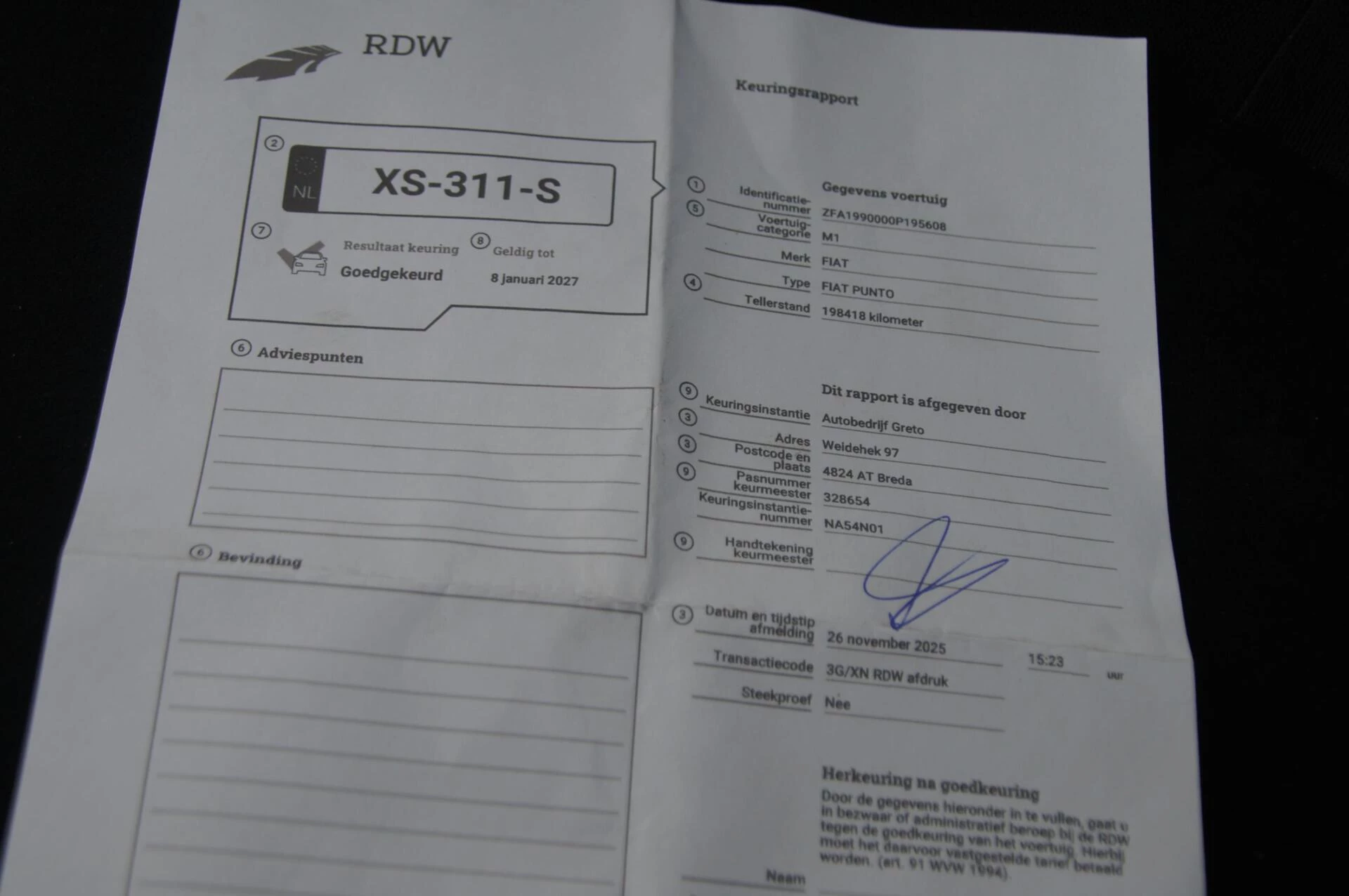 Hoofdafbeelding Fiat Punto