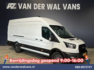 Ford Transit 2.0 TDCI 131pk L4H3 Euro6 Airco | Camera | Cruisecontrol | Verwarmde voorruit Parkeersensoren, Bijrijdersbank