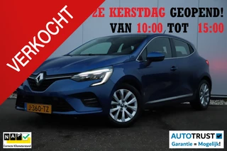 Renault Clio 1.0 TCe Intens 101PK Half Leder Sfeerverlichting 17 inch LMV Full LED Climate Cruise Control Navigatie Carplay Android Parkeersensor Rijstrooksensor