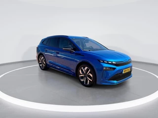 Hoofdafbeelding Škoda Enyaq iV Škoda Enyaq iv 60 Sportline | Advanced | Trekhaak | Panoramadak | Winterpakket | 3000,- Euro inruilpremie!
