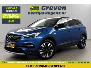 Hoofdafbeelding Opel Grandland X Opel Grandland X 1.2 Turbo Ultimate Pano LED Camera Carplay Trekhaak Navigatie Clima Cruise 18"LMV PDC