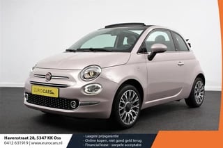 Fiat 500 C 1.2 Star Automaat | Leder | Navigatie | Apple Carplay/Android Auto | Parkeersensoren Achter | Climate Control | 16 Inch Lichtmetalen Velgen | Cruise Control