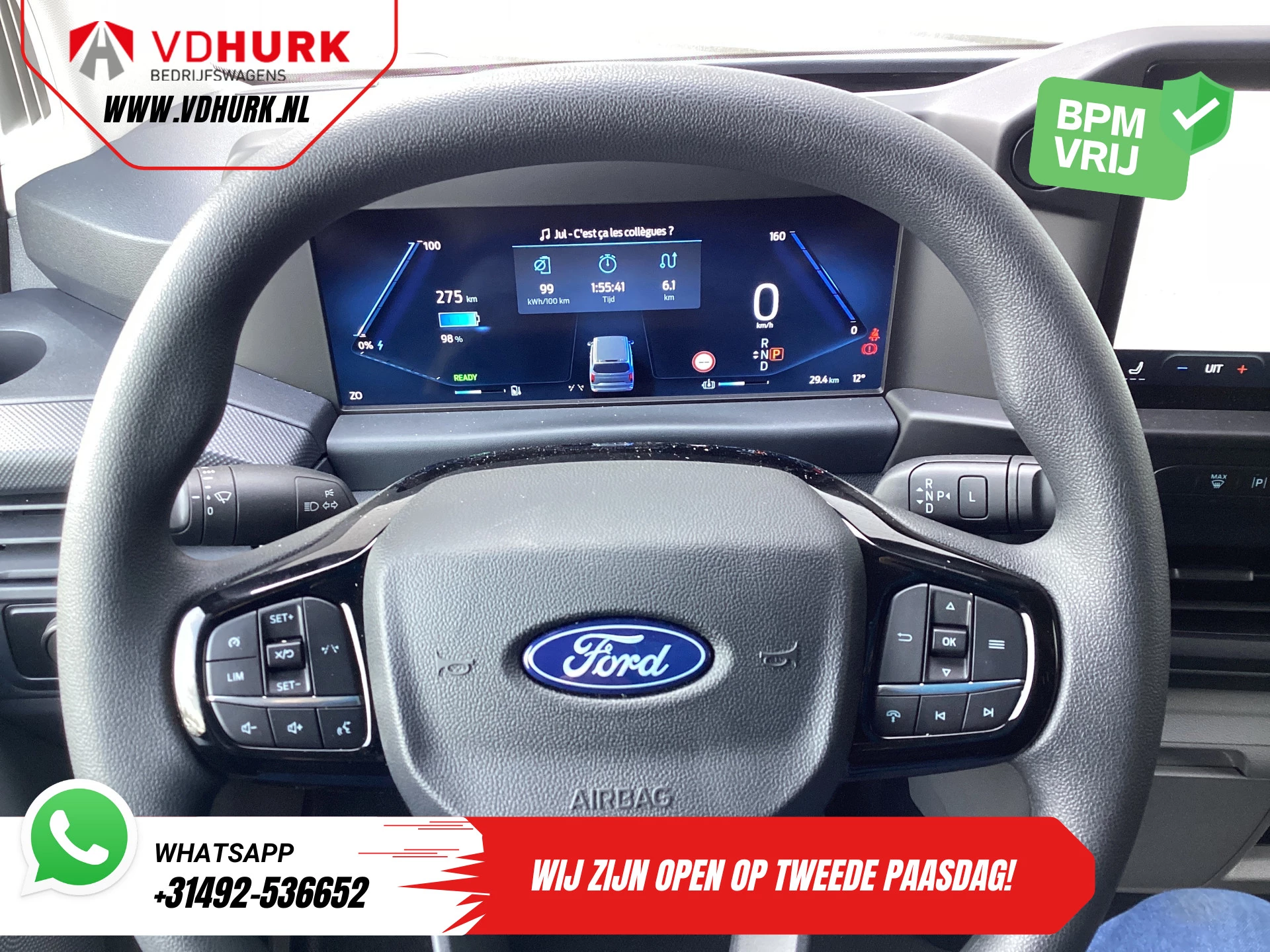 Hoofdafbeelding Ford E-Transit Custom