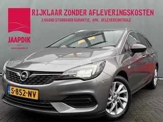 Opel Astra Sports Tourer BWJ 2021 1.2 131 PK Business Elegance FULL LED | HALF LEDER | CAMERA | STOELVERW. | STUURVERW. | CARPLAY + ANDROID | NAVI | CLIMA | CRUISE | DAB | LMV | PDC