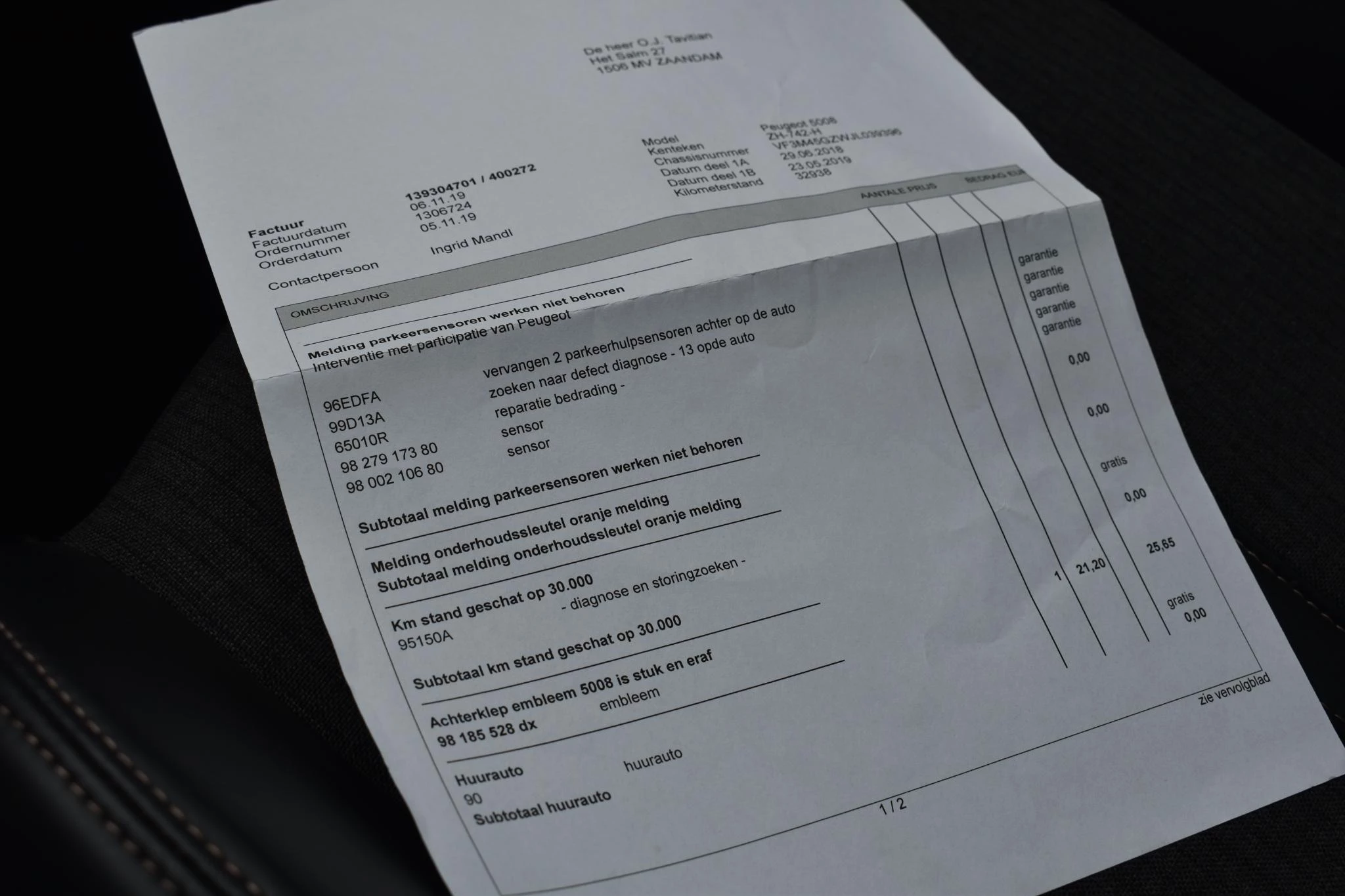 Hoofdafbeelding Peugeot 5008