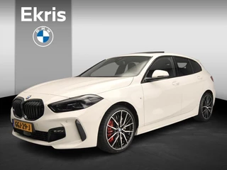 BMW 1 Serie 5-deurs 118i | M-Sportpakket | LED | Leder | Navigatie | Schuifdak | Stoelverwarming | DAB | Hifi speakers | Alu 19 inch