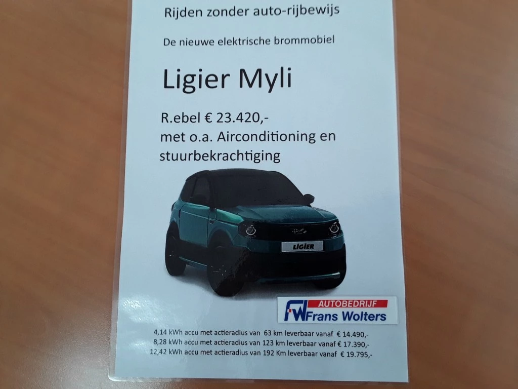 Hoofdafbeelding Ligier Myli