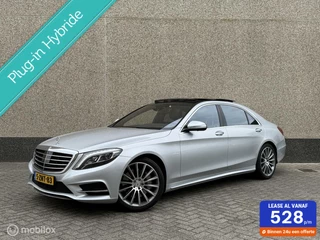 Mercedes S-klasse S500 PLUG-IN HYBRID Lang AMG Pano NL Auto Cruise Navi Vol Opties