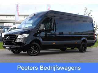 Mercedes-Benz Sprinter 317 1.9 CDI L3H2 RWD Black Edition Adaptieve Cruise, Camera, Carplay, 10,5'' Mbux, LED, Leder, Stoelverwarming, Dodehoek, NAVI, Uniek!