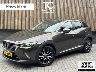 Mazda CX-3 2.0 SkyActiv-G 120 TS+ Automaat | Navigatiesysteem | LED koplampen | Stoelverwarming | Half/leer | Climate control | Cruise control adaptief | Head-up display | Parkeersensoren achter | Achteruitrijcamera