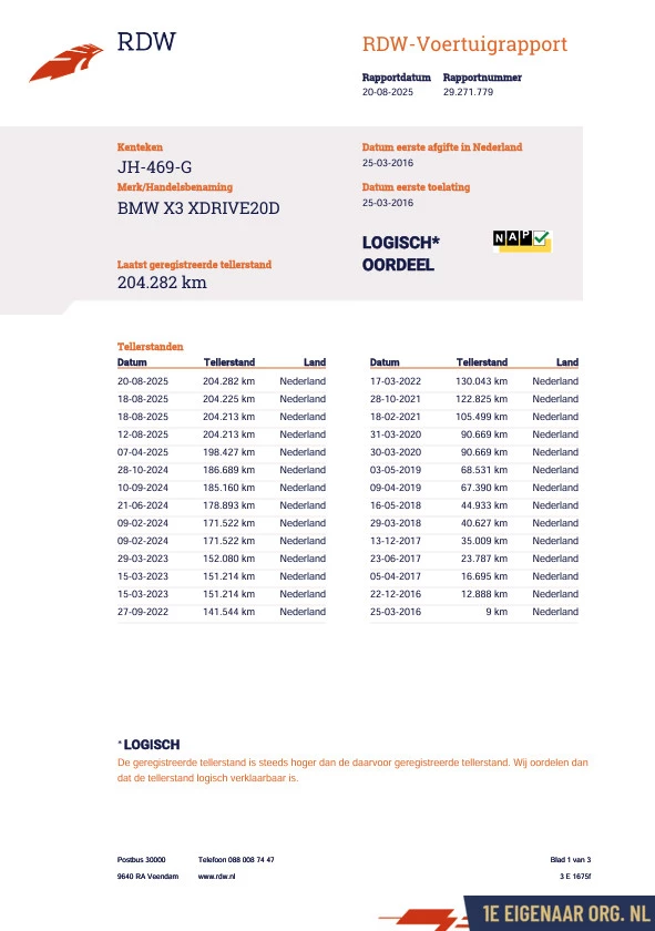 Hoofdafbeelding BMW X3