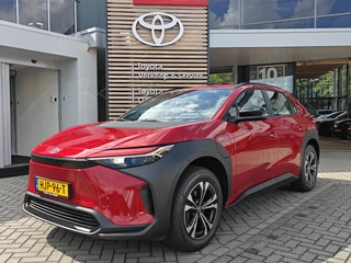 Toyota bZ4X 71 KWH NIEUW VOORRAAD WARMTEPOMP 3-FASE 150 kW-LADEN CAMERA KEYLESS CLOUD-NAVI AD-CRUISE APPLE/ANDROID