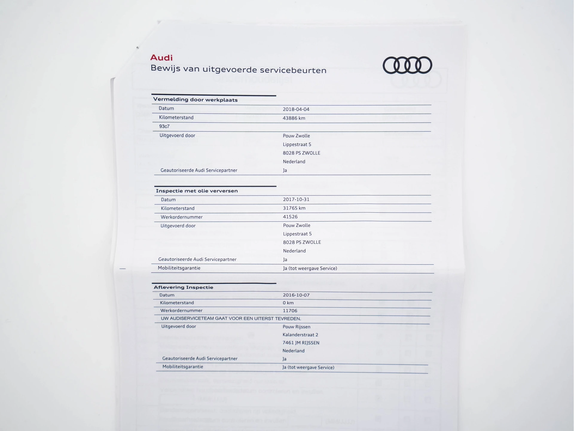 Hoofdafbeelding Audi A3