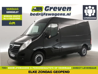 Opel Movano L2H2 Airco Camera Cruise Navigatie PDC 3 Persoons Elektrpakket Trekhaak