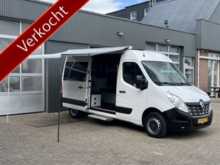 Renault Master T35 2.3 dCi L2H2 18128 km origineel!! BTW vrij!! Ideaal voor camper ombouw!! Airco Cruise controle Geïsoleerd Navigatie Luifel ruiten rondom Ex overheid  1e eigenaar