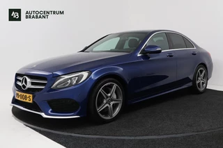 Mercedes-Benz C-klasse 180 Business Solution AMG (NAVIGATIE, STOELVERWARMING, CAMERA, PARKEERSENSOREN, DEALER ONDERHOUDEN)