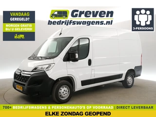 Citroën Jumper 2.2 BlueHDi L2H2 | 140PK |  Clima | Cruise | Navigatie | 3 Persoons | Parkeersensoren | Elektrpakket 
