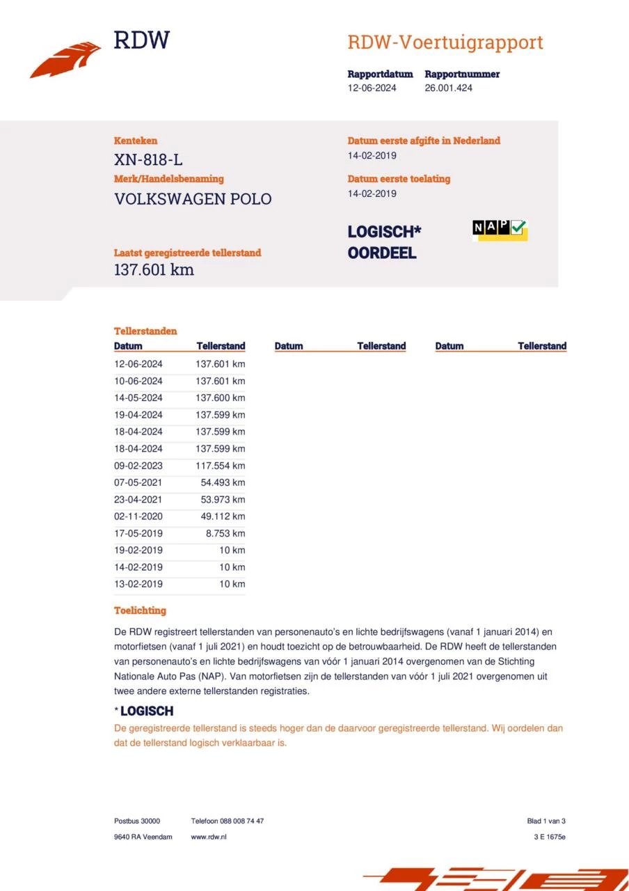 Hoofdafbeelding Volkswagen Polo