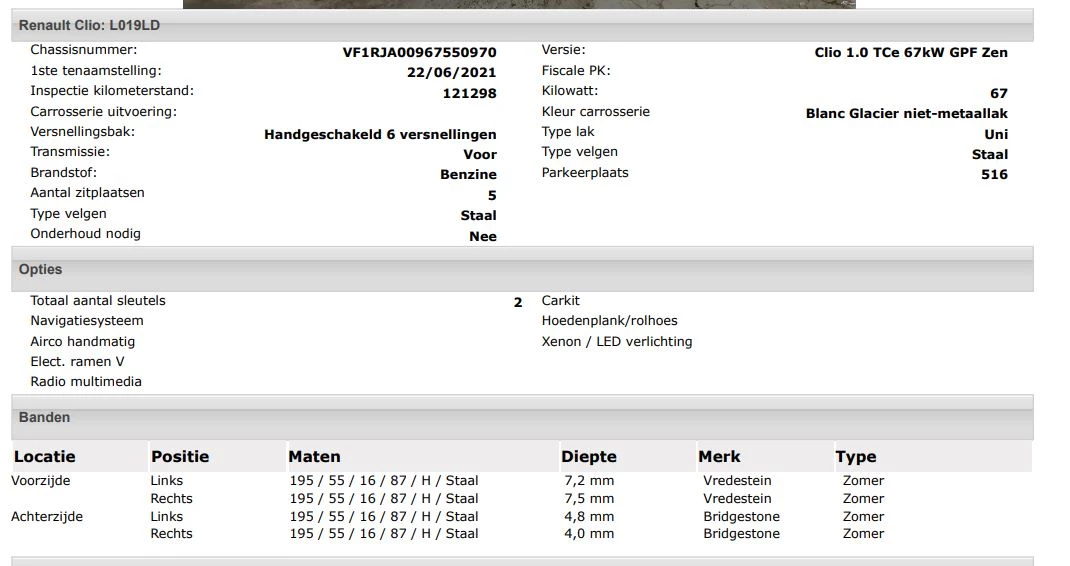 Hoofdafbeelding Renault Clio