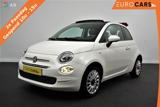 Fiat 500 C 1.2 Automaat Lounge Cruise Control Navigatie Airco Parkeersensoren Achter Lichtmetalen Velgen