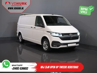 Volkswagen Transporter 2.0 TDI 150 pk DSG Aut. L2 BPM VRIJ! Adapt.Cruise/ LED/ 2x Schuifdeur/ Carplay/ Stoelverw./ Airco/ Navi/ PDC/ 17"LMV/ Trekhaak