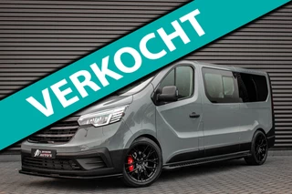 Hoofdafbeelding Renault Trafic Renault TRAFIC L2H1 150PK DUBBEL CABINE LUXE / NAVIGATIE / AIRCO / VERLAAGD / START-STOP / PDC/ JB- EDITION / SPOILER / CRUISE CON