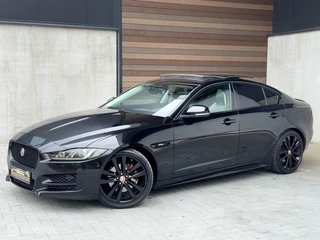 Hoofdafbeelding Jaguar XE Dikke Jaguar XE 2.0D*R-SPORT*BLACK*AUT*