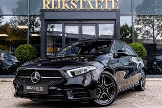 Hoofdafbeelding Mercedes-Benz A-Klasse Mercedes A-klasse A250e AMG|PANO|18''|CAMERA|LED|SFEERVERL.