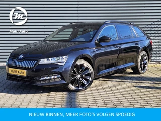 Škoda Superb Combi 1.4 TSI iV Sportline Plug In Hybrid 218pk PHEV | Panodak | Trekhaak af Fabriek | Alcantara Sportstoelen Memory | Adaptive Cruise | Canton Audio | Virtual | 19"L.M |